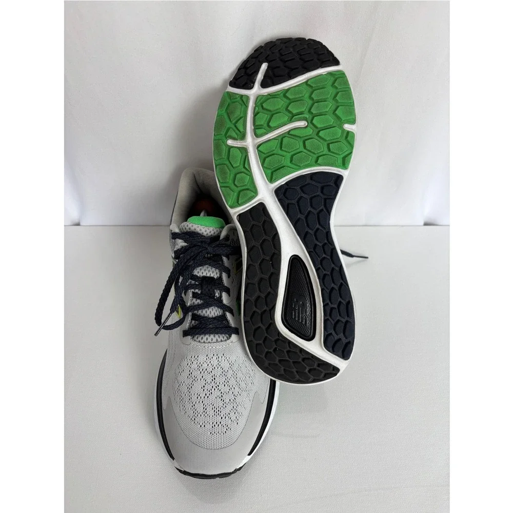 New Balance Fresh Foam 680v7 Grey Black Green Running Shoes M680NG7 Mens 8.5
